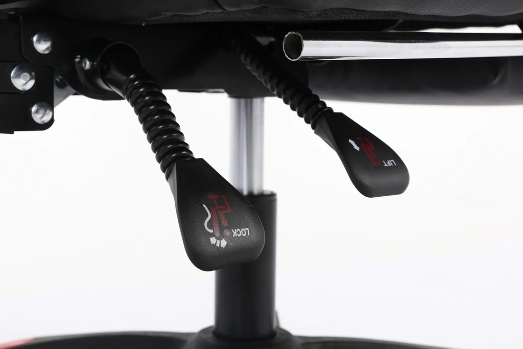 Silla Gamer Luz Rgb Ultrom Respaldo Reclinable Ergonomica
