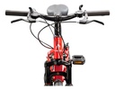 Bicicleta Mountain Bike R20'' 21 Vel. C/ Cambios Shimano Color Rojo Tamaño Del Cuadro Único