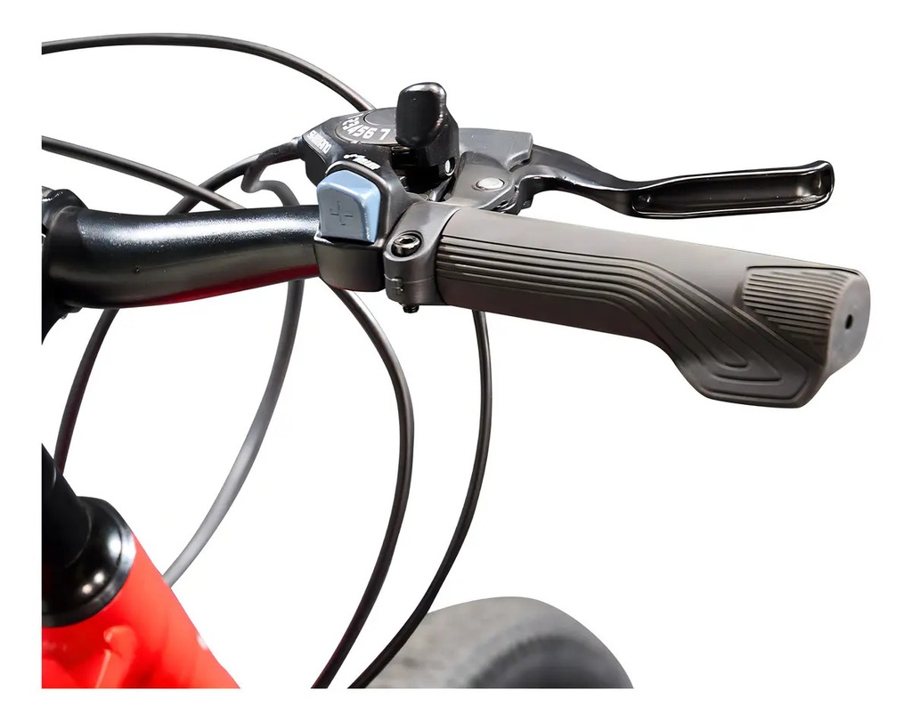 Bicicleta Mountain Bike R20'' 21 Vel. C/ Cambios Shimano Color Rojo Tamaño Del Cuadro Único