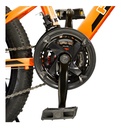 Bicicleta Mountain Bike R20'' 21 Vel. C/ Cambios Shimano Color Naranja Tamaño Del Cuadro Único