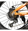 Bicicleta Mountain Bike R20'' 21 Vel. C/ Cambios Shimano Color Naranja Tamaño Del Cuadro Único