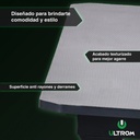 Escritorio Gamer Ultrom Gt-2310 Fibra De Carbono 120x60x73cm Negro