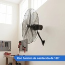 Ventilador Php 30  180w Industrial Plastico Php-fi3020001 30 Cm Negro Negro Plástico 3