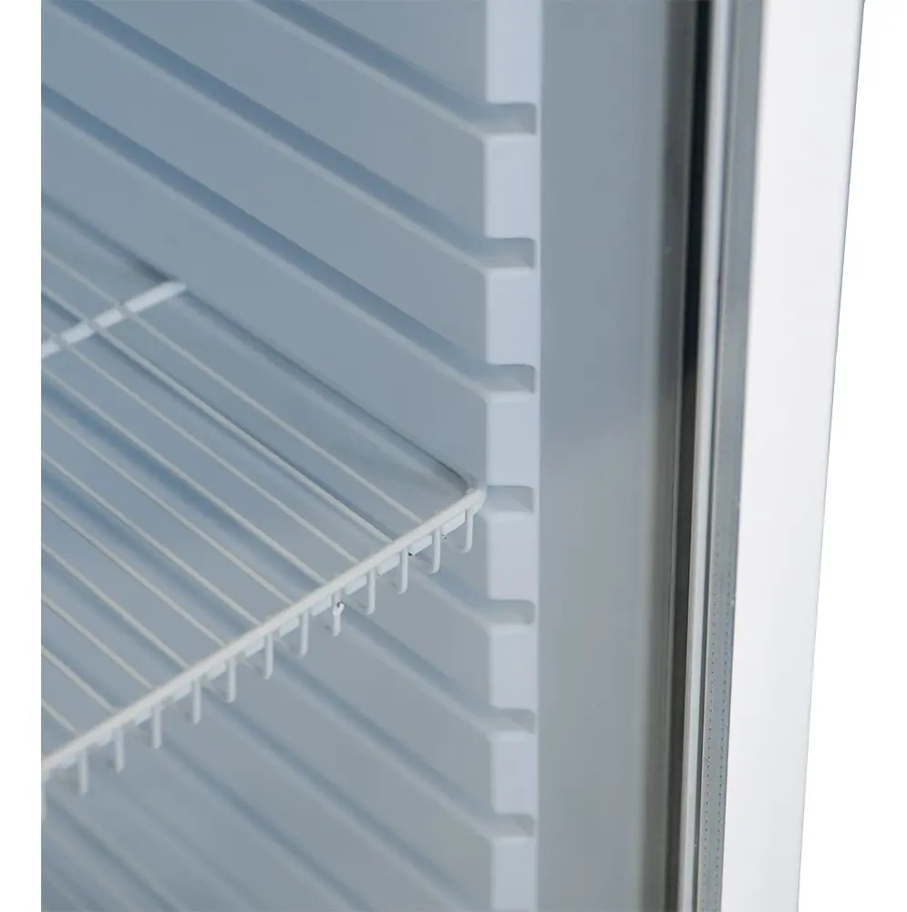 Exhibidora Vertical Telefunken 370lts - Led Interna. Blanco