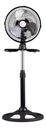 Ventilador Kanjihome 10  3 En 1 65w 3 Velocidades Kjh-fh1306 25.4 Cm Negro Metálico Metalicas 3