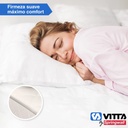 Colchon De Resorte Vitta Oasis 1 Plaza 80x190x23 Blanco