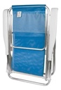 Mor Reposera Sillón 8 Posiciones Aluminio Color Azul