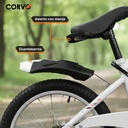 Bicicleta Infantil Corvo Rodado 16 Rueditas Acero Blanco 16  