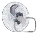 Ventilador Kanji Kjh-1811 18  De Diámetro 1.7m 3 En 1 Con 3 Palas De Metal 90w 45.72 Cm Negro Gris