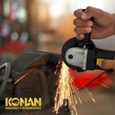 Amoladora Angular Konan 115mm 720w Corte Y Desbaste Eléctrica Amarillo Y Negro 50