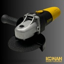 Amoladora Angular Konan 115mm 720w Corte Y Desbaste Eléctrica Amarillo Y Negro 50