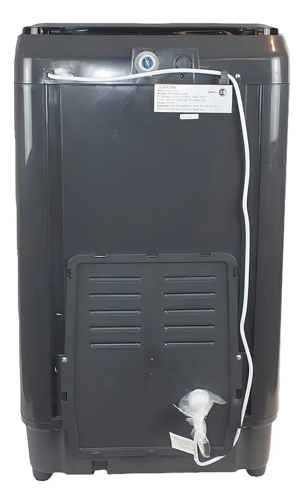 Kanji Lavarropas Automático 4kg Silver Carga Superior Color Gris
