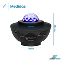Proyector Luz Galaxia Led Bl-xk01 Marca Smart Tech Color Negro