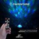 Proyector Luz Galaxia Led Bl-xk01 Marca Smart Tech Color Negro