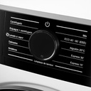 Lavarropas Automático Microsonic 8kg Frontal Inverter Blanco
