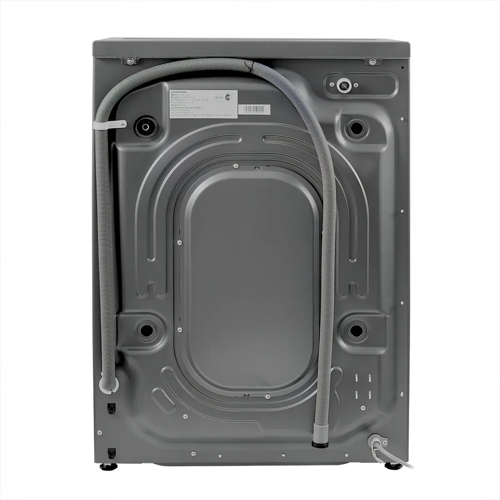 Lavarropas Inverter Automático Microsonic 6kg Frontal Gris Color Gris Grafito