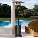 Calefactor Estufa Patio Daewoo Daczgb-a 14kw Reflector Csi Color Negro