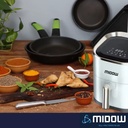 Freidora De Aire Sin Aceite Midow 3.5 Lts 1200w Display Led Negro