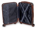 Set 3 Valijas Aeropostales 20 24 28 Rig R360 C/gris/marrón Gris Lisa