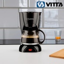 Cafetera Semi Automática - Negra De Filtro - Vitta Negro