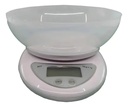 Balanza De Cocina Digital Kanji Home 5kg B05 Con Recipiente Capacidad Máxima 5 Kg Blanco