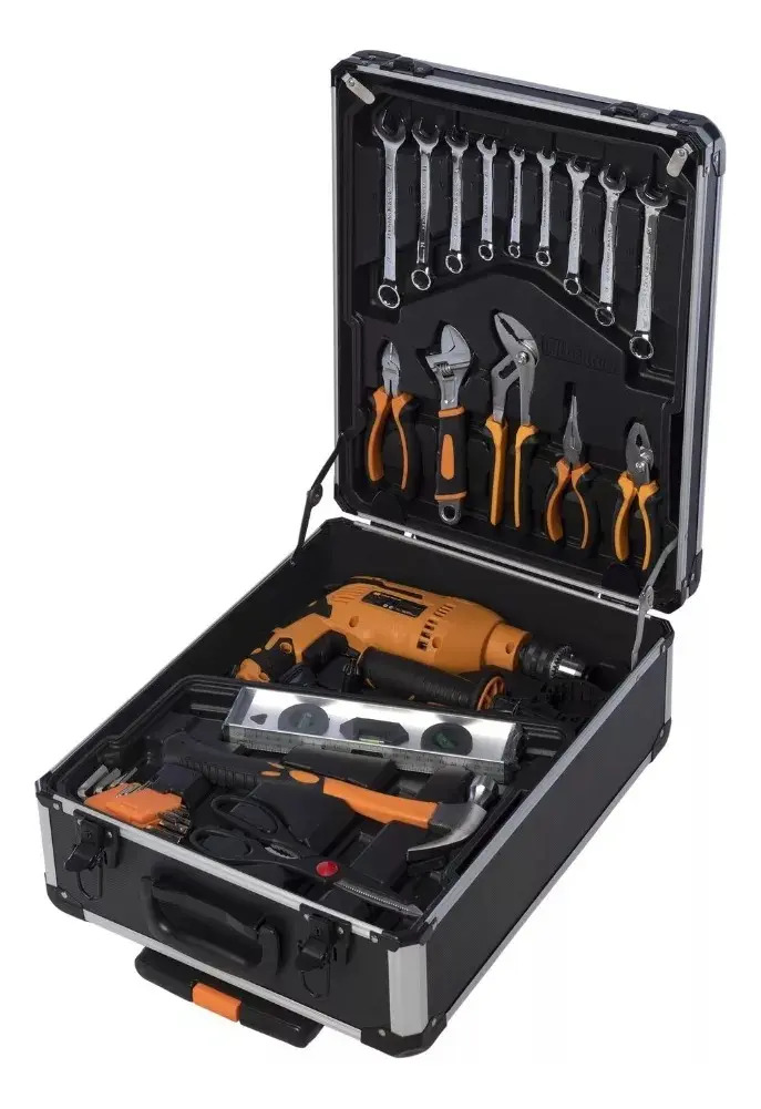 Kit Herramientas Taladro Set Lusqtoff 107 Piezas - Juego
