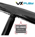 * Mini Trampolin Vxplay 1mts Gimnasia Fitness Profesional Negro