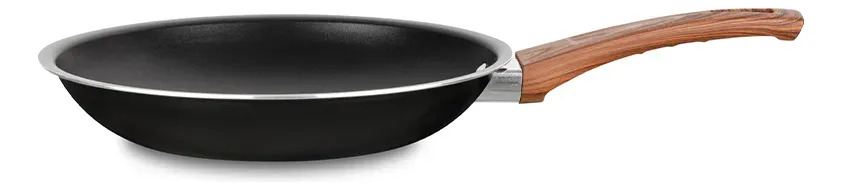 Batería Cocina Cacerola Aluminio X 5 Pzas Negro Cerámica Mta Negro