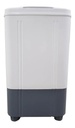 Lavarropas Semi Automático Carga Enjuague 6 Kg Kanji Xpb60. Blanco