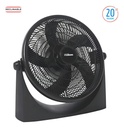 Turboventilador Reclinable Liliana Vtf20p Silencioso 3 Velocidades Negro 20''