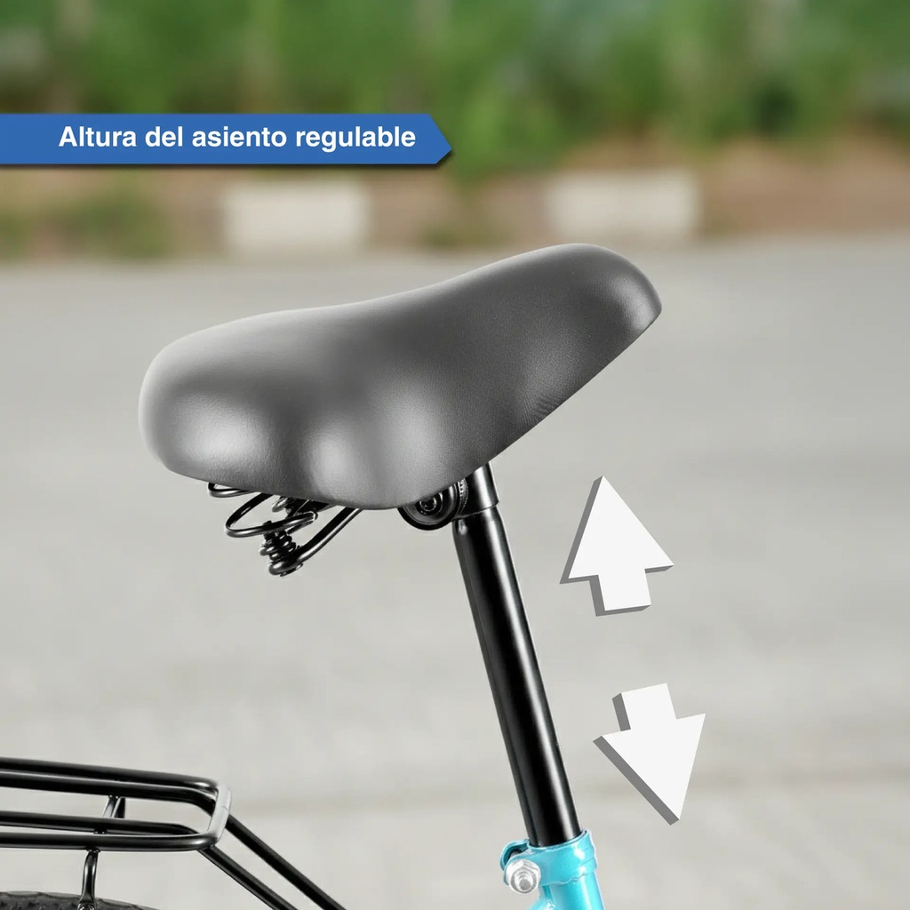 Bicicleta Kanji On Whells Paseo 27" Turquesa KJW-27ACECAN-T