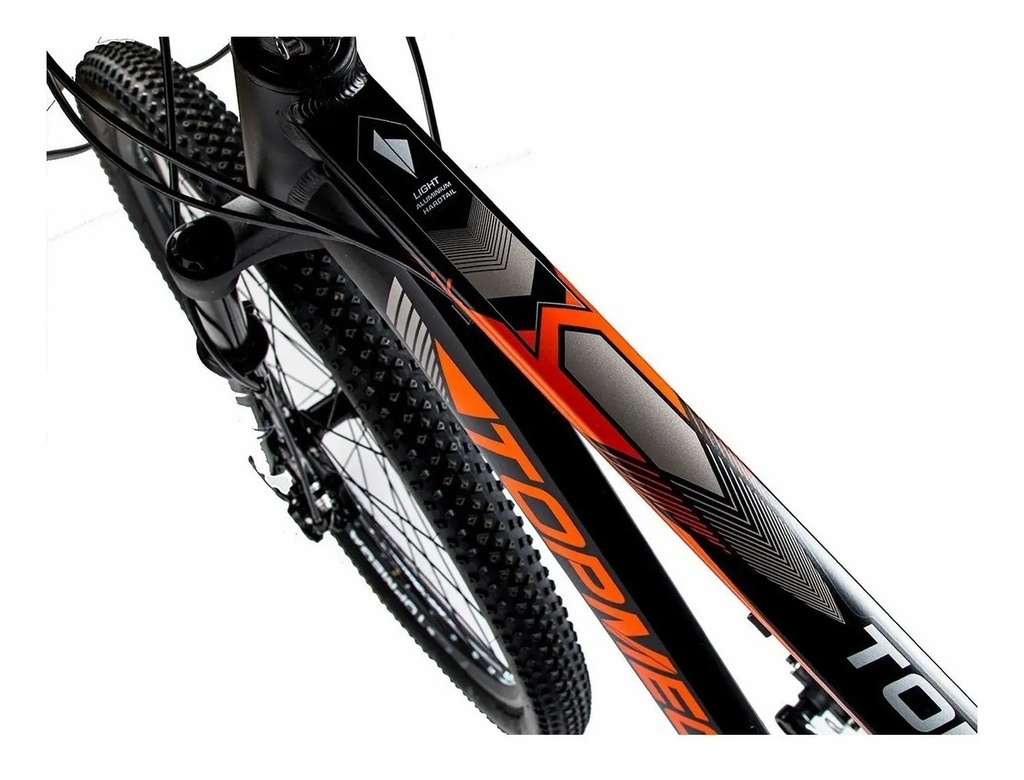 Mountain Bike Topmega Regal R29 S 21v Frenos De Disco Mecánico Cambios Shimano Color Naranja