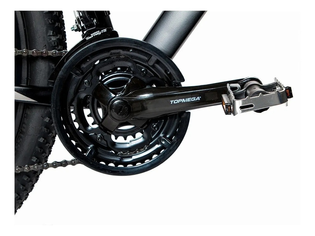 Mountain Bike Topmega Regal R29 S 21v Frenos De Disco Mecánico Cambios Shimano Color Naranja
