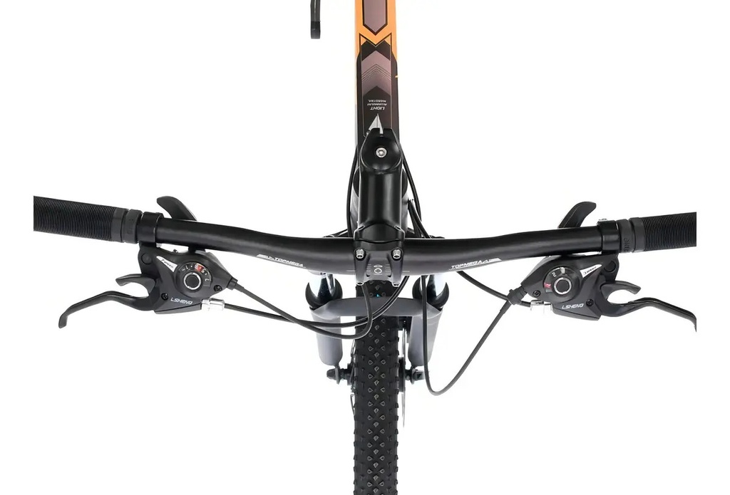 Mountain Bike Topmega Regal R29 S 21v Frenos De Disco Mecánico Cambios Shimano Color Naranja