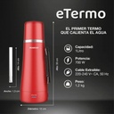 Termo Eléctrico Peabody Pe-eta1001r Rojo Dos En Uno 1lt
