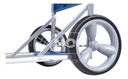 Mor 2495 Carrito Mesa Plegable Porta Sillas Aluminio Color Azul