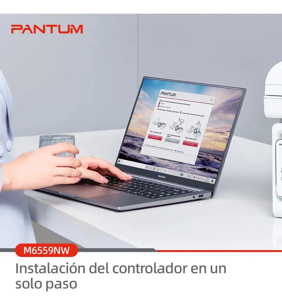 Impresora Multifunción Monocromática Pantum M6559nw Con Wifi