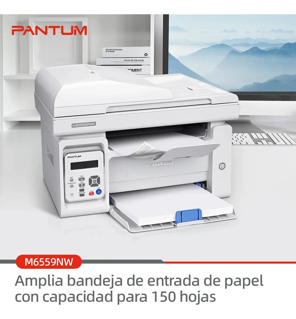 Impresora Multifunción Monocromática Pantum M6559nw Con Wifi