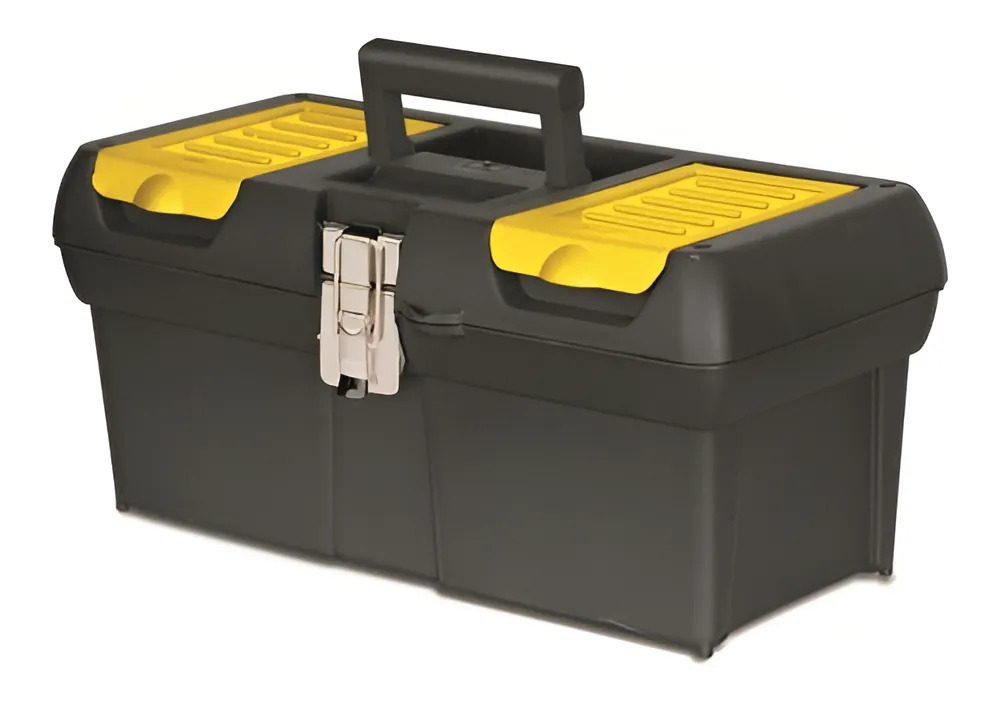 Caja Plastica Con Bandeja Cerraduras Metálicas 318 Mm 13-013
