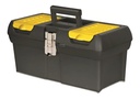 Caja Plastica Con Bandeja Cerraduras Metálicas 318 Mm 13-013