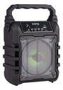 Parlante Bluetooth Portátil Radio Fm Usb Y Sd Kanji Amnesia  Negro