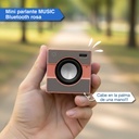 Parlante Portátil Music Bluetooth Mini Usb Altavoz Rosa