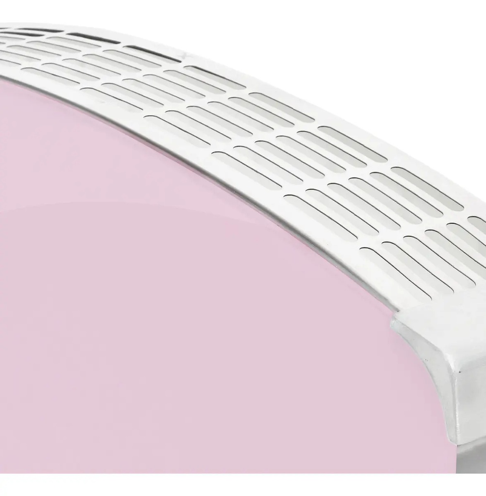 Calefactor Eléctrico Vitroconvector Doble Vidrio Peabody Pe-bvc15p 1500w Color Rosa