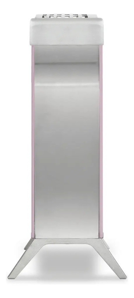 Calefactor Eléctrico Vitroconvector Doble Vidrio Peabody Pe-bvc15p 1500w Color Rosa