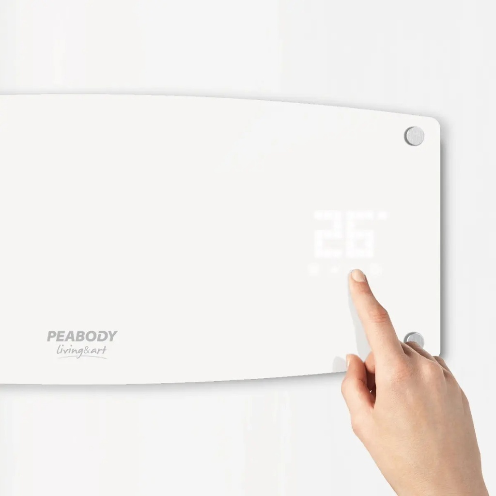 Calefactor Eléctrico Peabody Pe-cv20 Blanco 220v P2 Blanco