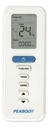 Calefactor Eléctrico Peabody Pe-cv20 Blanco 220v P2 Blanco