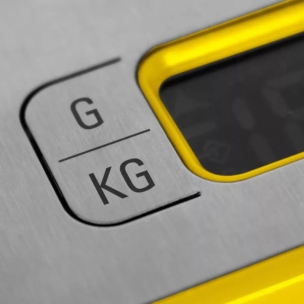 Balanza De Cocina Digital Yelmo Bl-7001 Peso Máximo 3kg Amarillo/gris 3 Kg