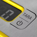 Balanza De Cocina Digital Yelmo Bl-7001 Peso Máximo 3kg Amarillo/gris 3 Kg
