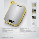 Balanza De Cocina Digital Yelmo Bl-7001 Peso Máximo 3kg Amarillo/gris 3 Kg