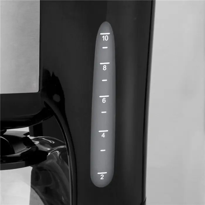 Ultracomb Ca2208 Cafetera 12 Pocillos Jarra Vidrio Termico Negro